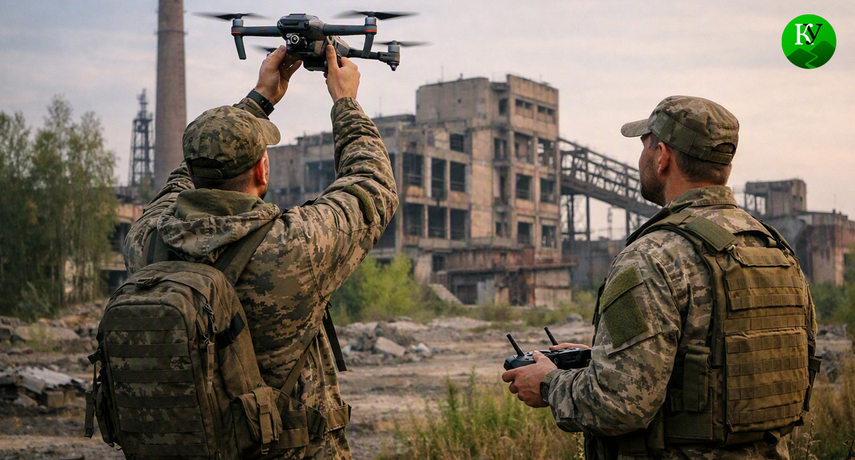 Военные на СВО. Иллюстрация создана «Кавказским узлом» с помощью ИИ в программе Copilot