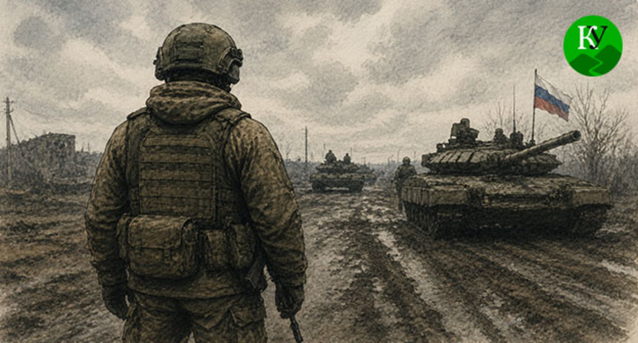 Военнослужащий. Иллюстрация создана "Кавказским узлом" при помощи ИИ в программе Copilot Военнослужащий. Иллюстрация создана "Кавказским узлом" при помощи ИИ в программе Copilot