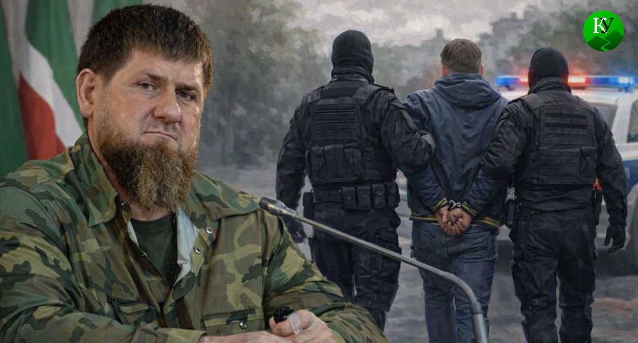Кадыров и силовики. Иллюстрация создана «Кавказским узлом» с помощью ИИ в программе Copilot Кадыров и силовики. Иллюстрация создана «Кавказским узлом» с помощью ИИ в программе Copilot