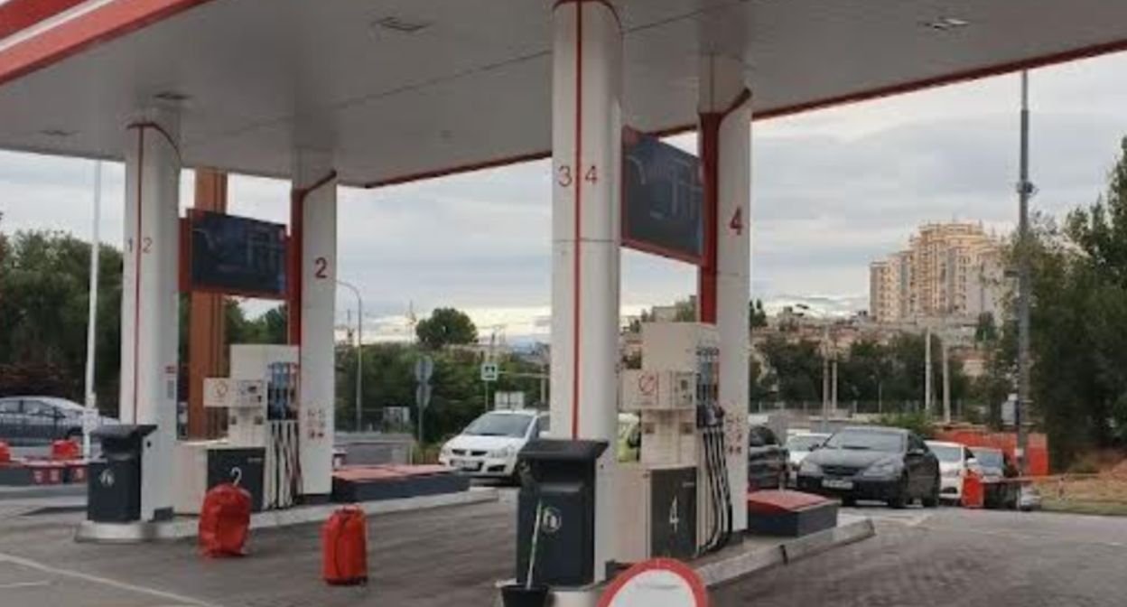 Обстановка на день из АЗС. Фото представлено «Кавказскому узлу» героями материала.