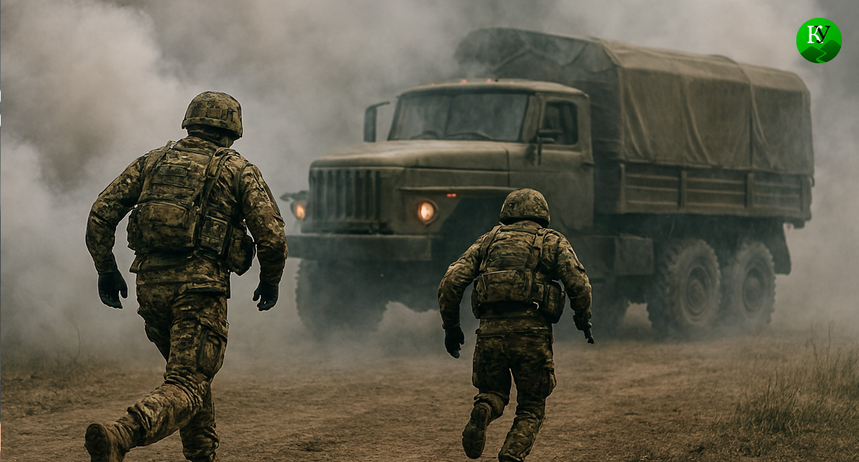 Военные на СВО. Иллюстрация создана «Кавказским узлом» с помощью ИИ в программе Copilot Военные на СВО. Иллюстрация создана «Кавказским узлом» с помощью ИИ в программе Copilot