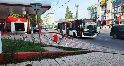 Заправка в Махачкале. 15 октября 2026 г. Фото корреспондента "Кавказского узла"