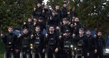 Адам Кадыров с друзьями, родственниками и охранниками. Скриншот публикации на странице komanda_k13 в Instagram**