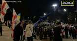 Протестующие у парламента Грузии, 21 октября 2026 года. Фото: Giorgi Mumladze / Facebook*.