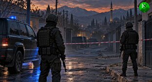 Силовики. Иллюстрация создана «Кавказским узлом» с помощью ИИ в программе Copilot