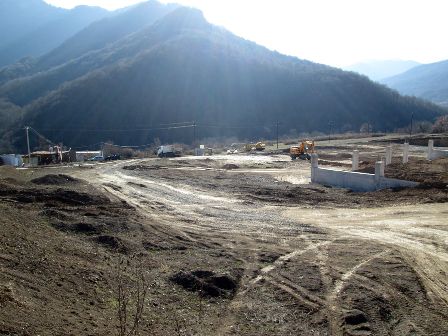 Строительная площадка. Строительная площадка.