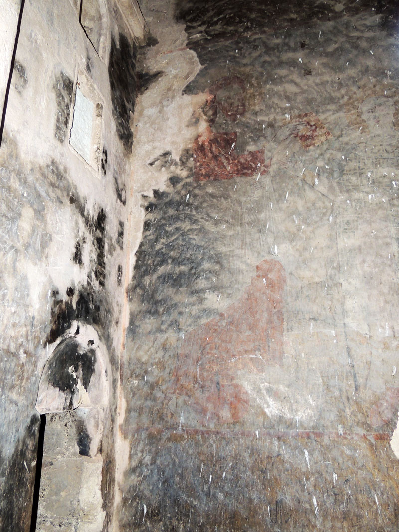 Настенный фрески в Дадиванке. Настенный фрески в Дадиванке.