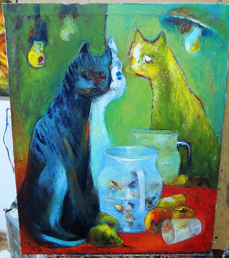 Рыбки, отражение... Рыбки, отражение...