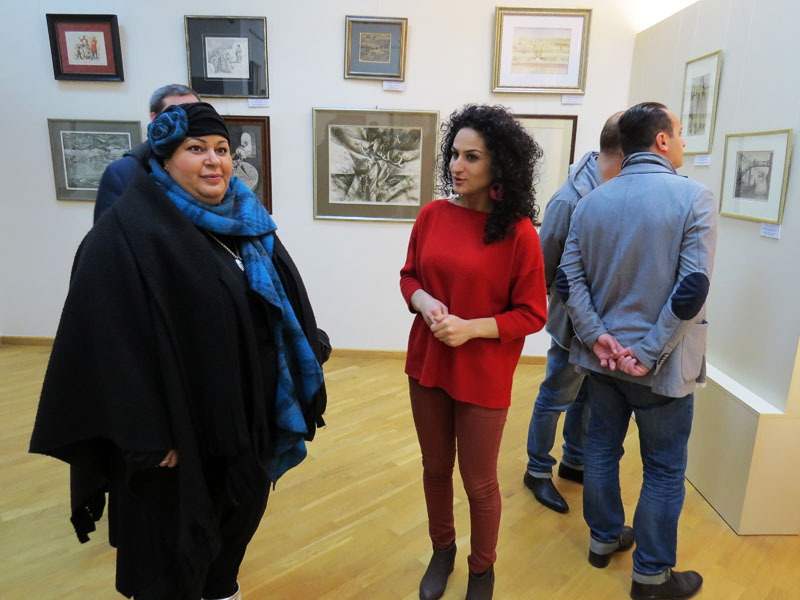 В картинной галерее г.Шуши. В картинной галерее г.Шуши.