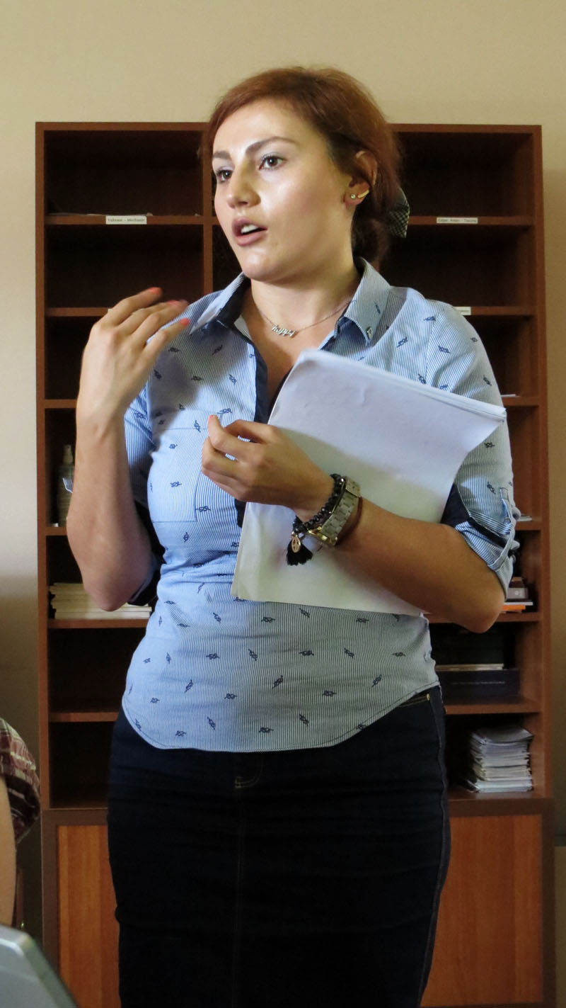 Секцию ведёт Ирена Алоян, сотрудница МККК в Армении. Секцию ведёт Ирена Алоян, сотрудница МККК в Армении.