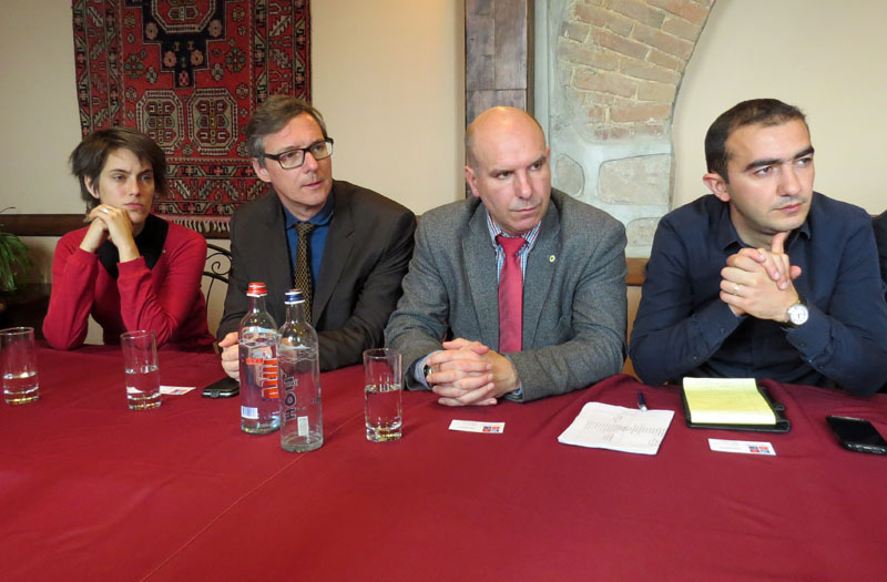 Члены Фламандской делегации. Члены Фламандской делегации.