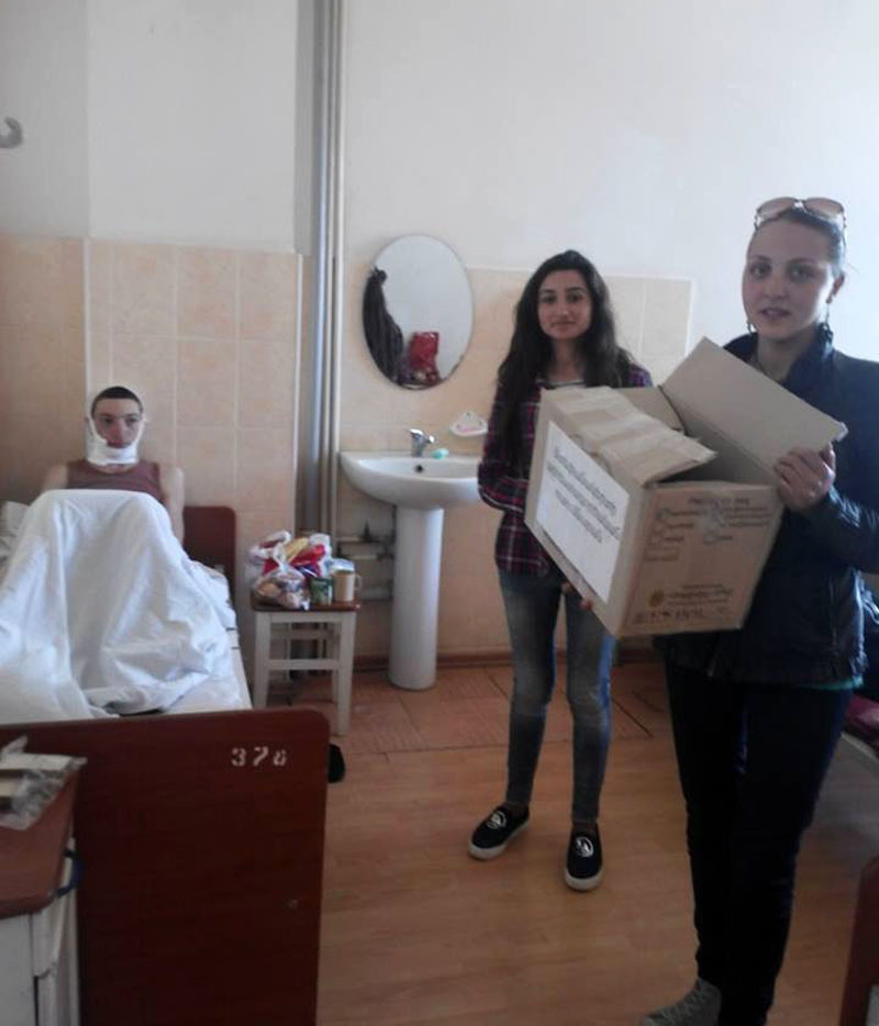 В госпитале АО НКР. Фото Рузанны Мкртчян. В госпитале АО НКР. Фото Рузанны Мкртчян.