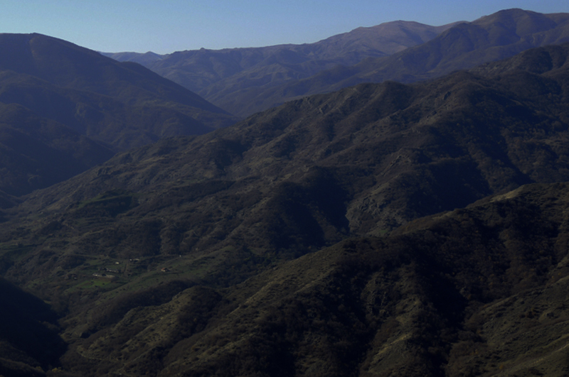 Сумерки в горах. Сумерки в горах.