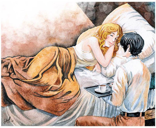 Кофе в постель.