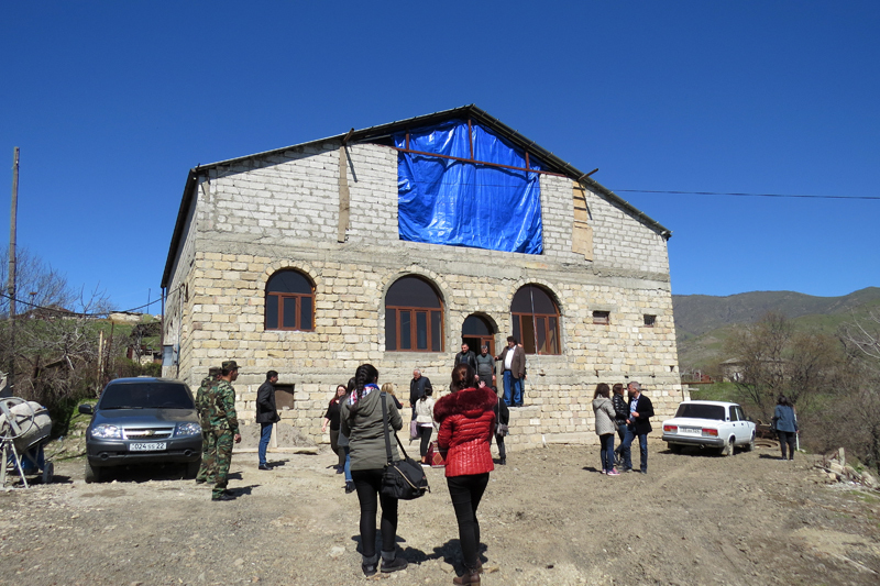 Дом Варужана Саакяна, построенный Фондом Туфенкян и подаренный ему.
